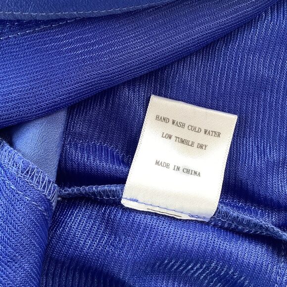 Lush Dress Women’s Small Periwinkle Blue Layered Ruffles‎ Sleeveless Summer - Picture 16 of 16